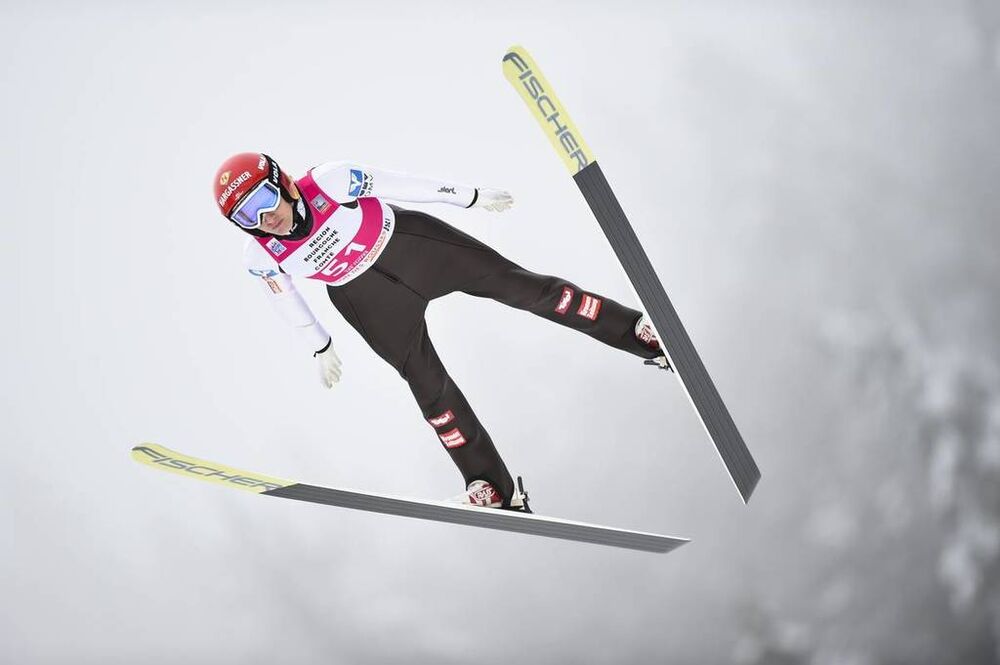 16.12.2018, Premanon, France (FRA):Daniela Iraschko-Stolz (AUT) - FIS world cup ski jumping ladies, individual HS90, Premanon (FRA). www.nordicfocus.com. © Thibaut/NordicFocus. Every downloaded picture is fee-liable.