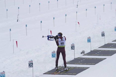 NordicFocus 26.01.2018, Ridnaun, Italy (ITA):Victoria Slivko (RUS) - IBU Open European championships biathlon, sprint women, Ridnaun (ITA). www.nordicfocus.com. © Manzoni/NordicFocus. Every downloaded picture is fee-liable.