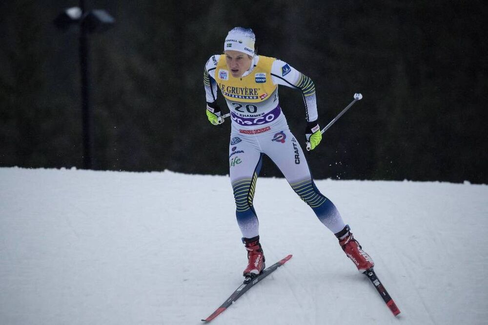 30.11.2018, Lillehammer, Norway (NOR):Hanna Falk (SWE) - FIS world cup cross-country, individual sprint, Lillehammer (NOR). www.nordicfocus.com. © Modica/NordicFocus. Every downloaded picture is fee-liable.