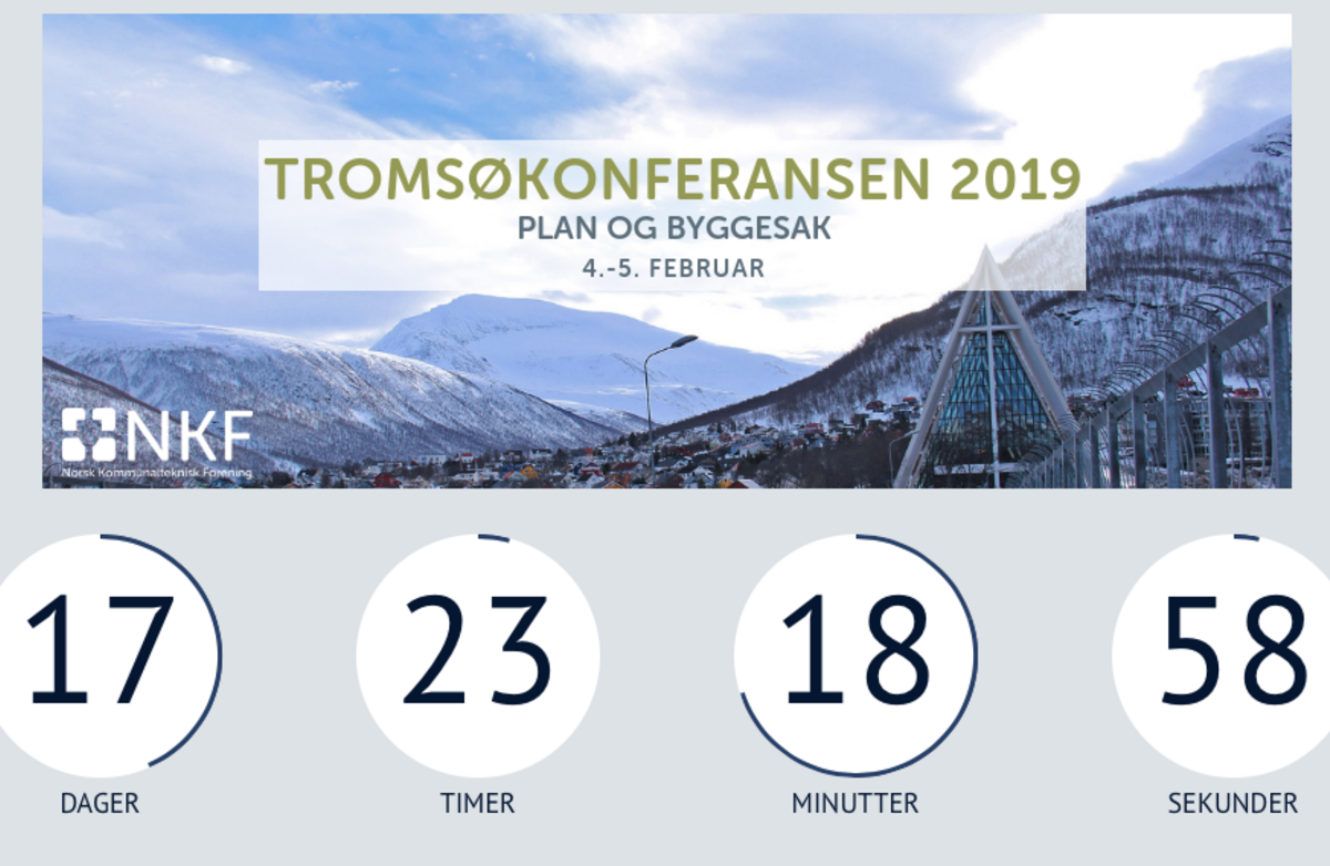 Tromsøkonferansen 2019. Illustrasjonsbilde fra arrangementets nettsted.