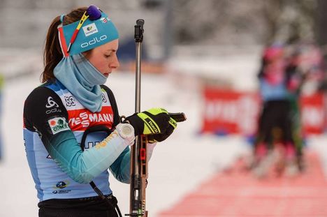 NordicFocus 15.01.2019, Ruhpolding, Germany (GER):Justine Braisaz (FRA) - IBU world cup biathlon, training, Ruhpolding (GER). www.nordicfocus.com. © Tumashov/NordicFocus. Every downloaded picture is fee-liable.