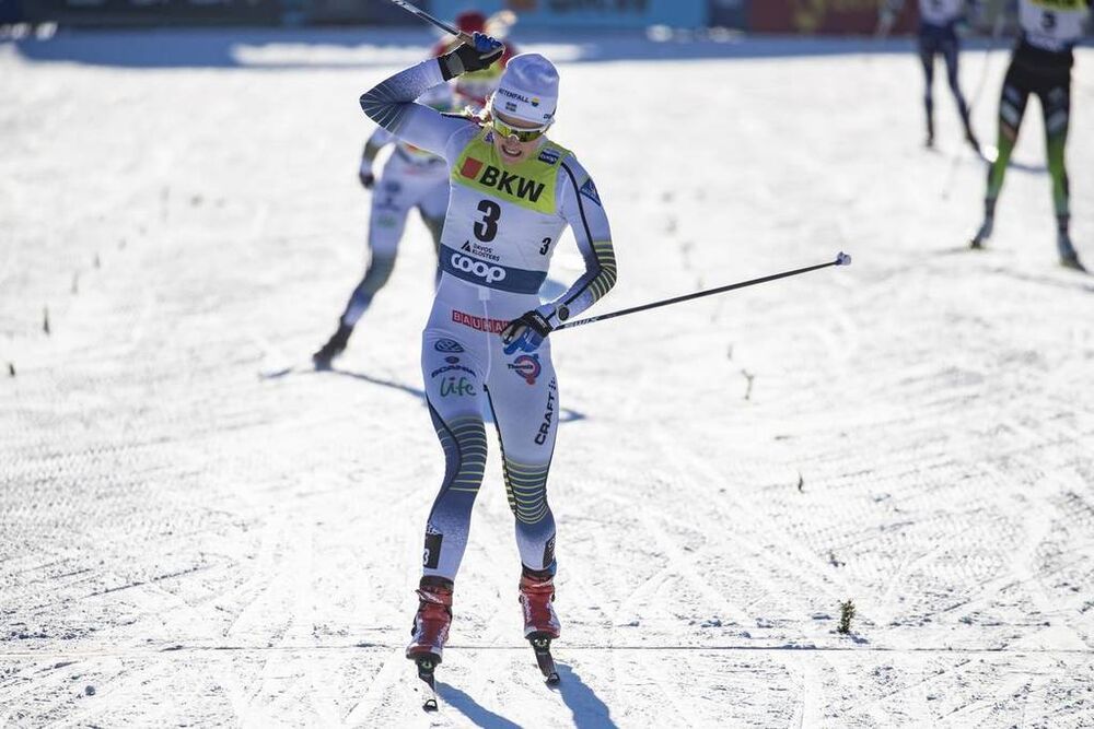 15.12.2018, Davos, Switzerland (SUI):Stina Nilsson (SWE) - FIS world cup cross-country, individual sprint, Davos (SUI). www.nordicfocus.com. © Modica/NordicFocus. Every downloaded picture is fee-liable.