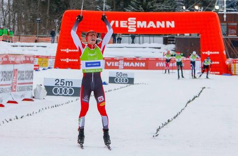 NordicFocus 18.01.2019, Chaux-Neuve, France (FRA):Franz-Josef Rehrl (AUT) - FIS world cup nordic combined, individual gundersen HS118/5km, Chaux-Neuve (FRA). www.nordicfocus.com. © Volk/NordicFocus. Every downloaded picture is fee-liable.