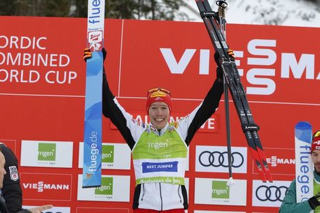 NordicFocus 19.01.2019, Chaux-Neuve, France (FRA):Franz-Josef Rehrl (AUT) - FIS world cup nordic combined, individual gundersen HS118/10km, Chaux-Neuve (FRA). www.nordicfocus.com. © Volk/NordicFocus. Every downloaded picture is fee-liable.