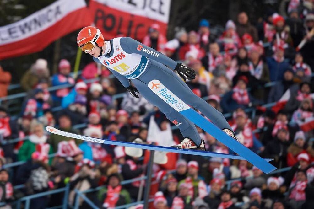 19.01.2019, Zakopane, Poland (POL):David Siegel (GER) - FIS world cup ski jumping, team HS140, Zakopane (POL). www.nordicfocus.com. © Rauschendorfer/NordicFocus. Every downloaded picture is fee-liable.
