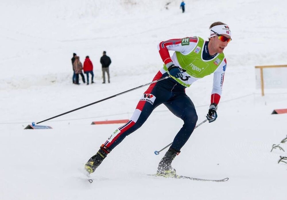 20.01.2019, Chaux-Neuve, France (FRA):Espen Bjoernstad (NOR) - FIS world cup nordic combined, individual gundersen HS118/15km, Chaux-Neuve (FRA). www.nordicfocus.com. © Volk/NordicFocus. Every downloaded picture is fee-liable.