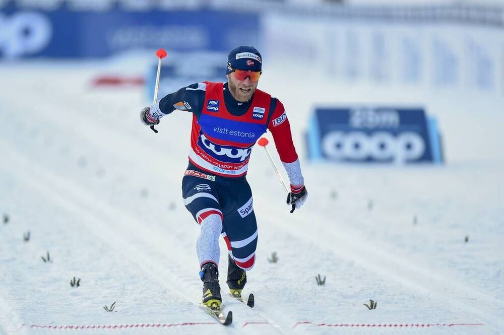 20.01.2019, Otepaeae, Estonia (EST):Martin Johnsrud Sundby (NOR) - FIS world cup cross-country, 15km men, Otepaeae (EST). www.nordicfocus.com. © Thibaut/NordicFocus. Every downloaded picture is fee-liable.
