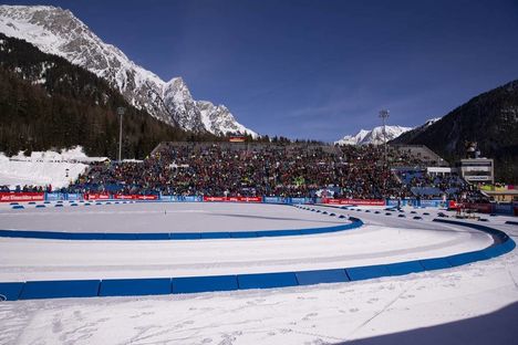 NordicFocus 24.01.2019, Antholz, Italy (ITA):Event Feature: Stadium overview - IBU world cup biathlon, sprint women, Antholz (ITA). www.nordicfocus.com. © Manzoni/NordicFocus. Every downloaded picture is fee-liable.
