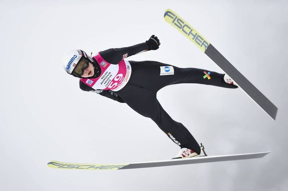 16.12.2018, Premanon, France (FRA):Maren Lundby (NOR) - FIS world cup ski jumping ladies, individual HS90, Premanon (FRA). www.nordicfocus.com. © Thibaut/NordicFocus. Every downloaded picture is fee-liable.