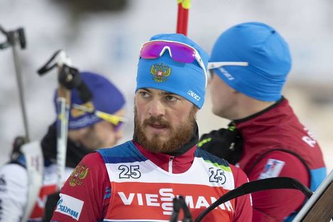 NordicFocus 19.12.2018, Nove Mesto, Czech Republic (CZE):Anton Babikov (RUS) - IBU world cup biathlon, training, Nove Mesto (CZE). www.nordicfocus.com. © Manzoni/NordicFocus. Every downloaded picture is fee-liable.