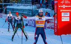 NordicFocus 27.01.2019, Trondheim, Norway (NOR):Jarl Magnus Riiber (NOR) - FIS world cup nordic combined, individual gundersen HS140/10km, Trondheim (NOR). www.nordicfocus.com. © Volk/NordicFocus. Every downloaded picture is fee-liable.