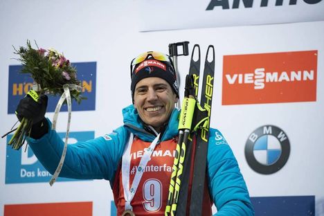NordicFocus 27.01.2019, Antholz, Italy (ITA):Quentin Fillon Maillet (FRA) - IBU world cup biathlon, mass men, Antholz (ITA). www.nordicfocus.com. © Manzoni/NordicFocus. Every downloaded picture is fee-liable.