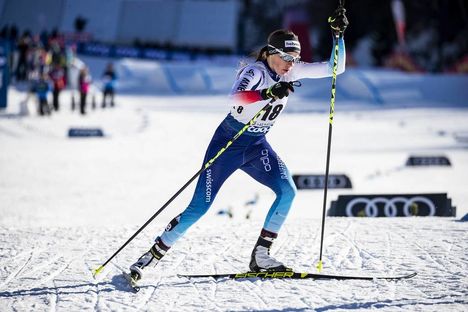 NordicFocus 01.01.2019, Val Mustair, Switzerland (SUI):Nathalie Von Siebenthal (SUI) - FIS world cup cross-country, tour de ski, individual sprint, Val Mustair (SUI). www.nordicfocus.com. © Modica/NordicFocus. Every downloaded picture is fee-liable.