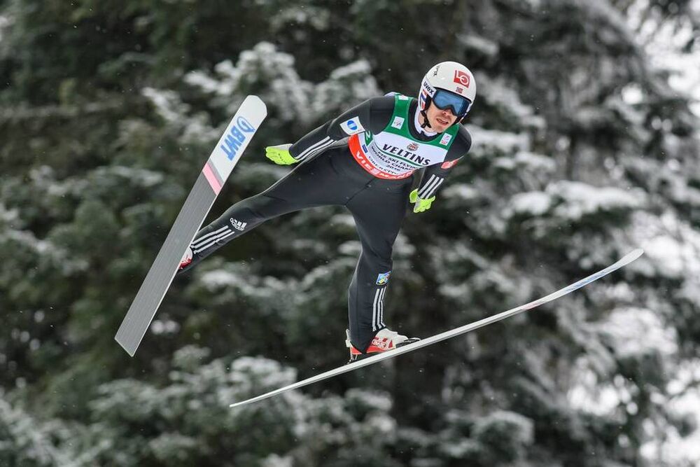 21.01.2018, Oberstdorf, Germany (GER):Andreas Stjernen (NOR) - FIS ski flying world championships, team HS225, Oberstdorf (GER). www.nordicfocus.com. © Rauschendorfer/NordicFocus. Every downloaded picture is fee-liable.