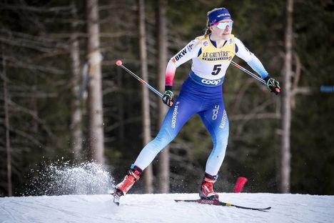 NordicFocus 29.12.2018, Toblach, Italy (ITA):Nadine Faehndrich (SUI) - FIS world cup cross-country, tour de ski, individual sprint, Toblach (ITA). www.nordicfocus.com. © Modica/NordicFocus. Every downloaded picture is fee-liable.