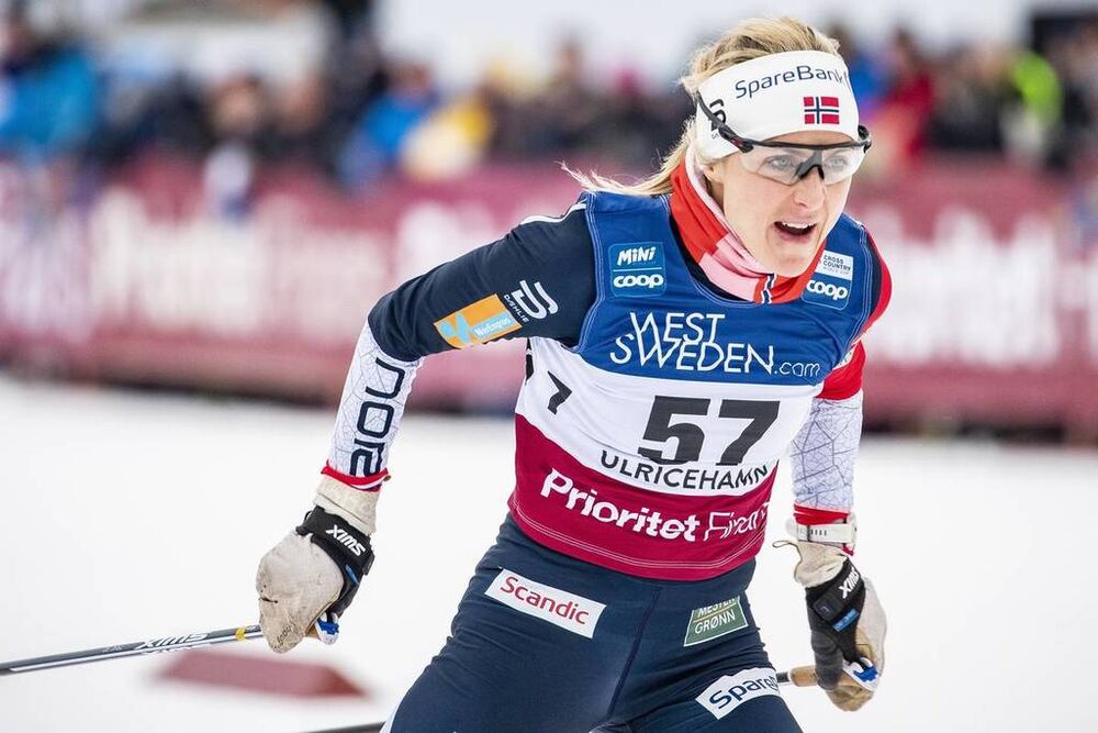 26.01.2019, Ulricehamn, Sweden (SWE):JOHAUG - FIS world cup cross-country, 10km women, Ulricehamn (SWE). www.nordicfocus.com. © Modica/NordicFocus. Every downloaded picture is fee-liable.
