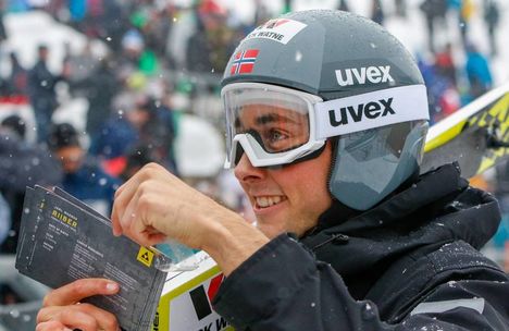NordicFocus 02.02.2019, Klingenthal, Germany (GER):Jarl Magnus Riiber (NOR) - FIS world cup nordic combined, individual gundersen HS140/10km, Klingenthal (GER). www.nordicfocus.com. © Volk/NordicFocus. Every downloaded picture is fee-liable.