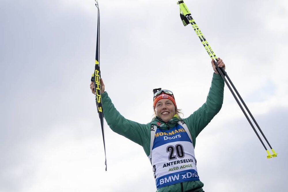 27.01.2019, Antholz, Italy (ITA):Laura Dahlmeier (GER) -  IBU world cup biathlon, mass women, Antholz (ITA). www.nordicfocus.com. © Manzoni/NordicFocus. Every downloaded picture is fee-liable.