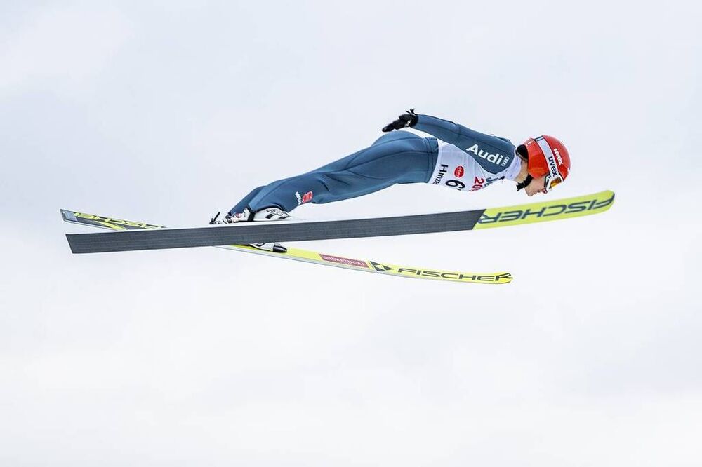 03.02.2019, Hinzenbach, Austria (AUT):Katharina Althaus (GER) - FIS world cup ski jumping ladies, individual HS90, Hinzenbach (AUT). www.nordicfocus.com. © Modica/NordicFocus. Every downloaded picture is fee-liable.