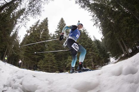 NordicFocus 06.12.2018, Pokljuka, Slovenia (SLO):Enora Latuilliere (FRA) - IBU world cup biathlon, individual women, Pokljuka (SLO). www.nordicfocus.com. © Manzoni/NordicFocus. Every downloaded picture is fee-liable.