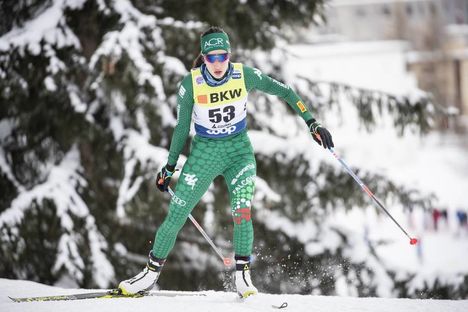 NordicFocus 16.12.2018, Davos, Switzerland (SUI):Ilaria Debertolis (ITA) - FIS world cup cross-country, 10km women, Davos (SUI). www.nordicfocus.com. © Modica/NordicFocus. Every downloaded picture is fee-liable.