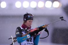 NordicFocus 23.03.2018, Tyumen, Russia (RUS):Chloe Chevalier (FRA) - IBU world cup biathlon, sprint women, Tyumen (RUS). www.nordicfocus.com. © Tumashov/NordicFocus. Every downloaded picture is fee-liable.