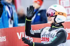 NordicFocus 03.02.2019, Hinzenbach, Austria (AUT):Sara Takanashi (JPN) - FIS world cup ski jumping ladies, individual HS90, Hinzenbach (AUT). www.nordicfocus.com. © Modica/NordicFocus. Every downloaded picture is fee-liable.