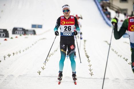 NordicFocus 05.01.2019, Val di Fiemme, Italy (ITA):Jules Lapierre (FRA) - FIS world cup cross-country, tour de ski, mass men, Val di Fiemme (ITA). www.nordicfocus.com. © Modica/NordicFocus. Every downloaded picture is fee-liable.