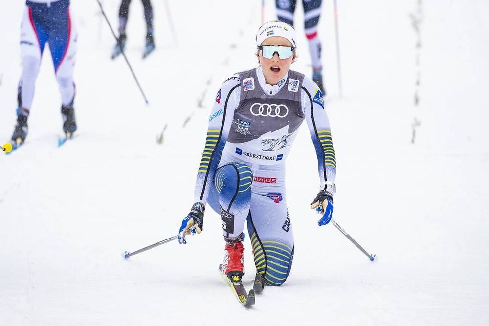 02.01.2019, Oberstdorf, Germany (GER):Stina Nilsson (SWE) - FIS world cup cross-country, tour de ski, mass women, Oberstdorf (GER). www.nordicfocus.com. © Modica/NordicFocus. Every downloaded picture is fee-liable.