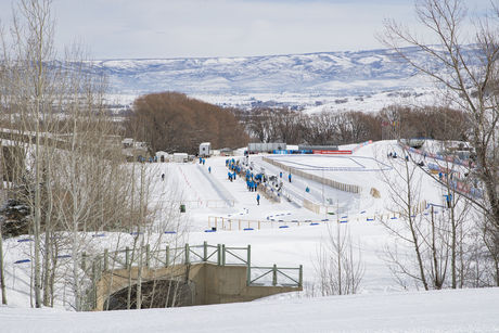 NordicFocus 12.02.2019, Soldier Hollow, United States of America (USA):Event Feature: view over the biathlon venue of Soldier Hollow - IBU world cup biathlon, training, Soldier Hollow (USA). www.nordicfocus.com. © Manzoni/NordicFocus. Every downloaded picture is f