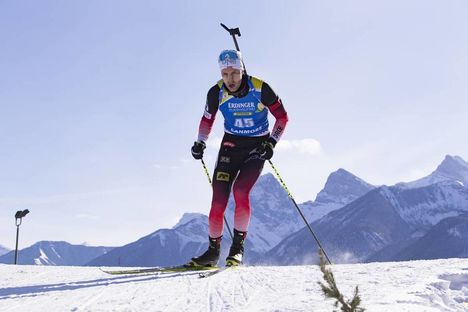 NordicFocus 07.02.2019, Canmore, Canada (CAN):Lars Helge Birkeland (NOR) - IBU world cup biathlon, short individual men, Canmore (CAN). www.nordicfocus.com. © Manzoni/NordicFocus. Every downloaded picture is fee-liable.