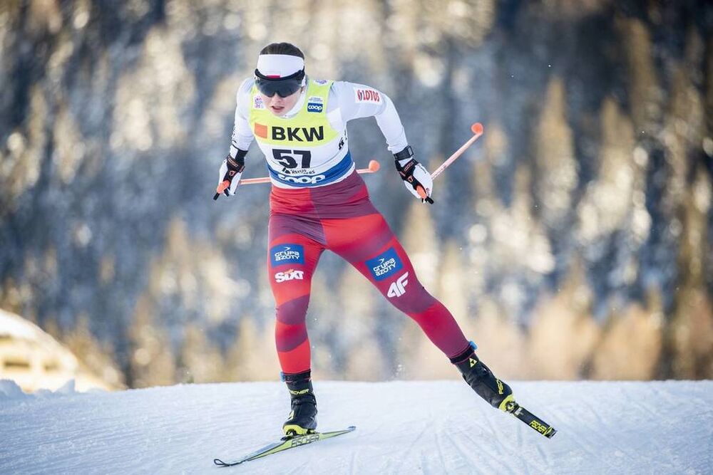 15.12.2018, Davos, Switzerland (SUI):Monika Skinder (POL) - FIS world cup cross-country, individual sprint, Davos (SUI). www.nordicfocus.com. © Modica/NordicFocus. Every downloaded picture is fee-liable.