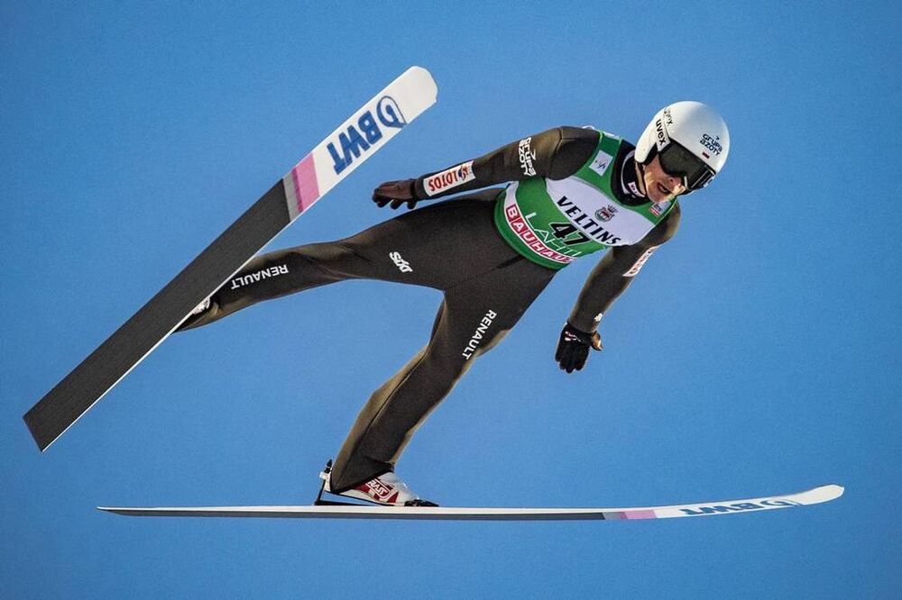10.02.2019, Lahti, Finland (FIN):Piotr Zyla (POL) - FIS world cup ski jumping, indvidual HS130, Lahti (FIN). www.nordicfocus.com. © Modica/NordicFocus. Every downloaded picture is fee-liable.