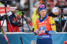 NordicFocus 19.01.2019, Ruhpolding, Germany (GER):Hanna Oeberg (SWE) - IBU world cup biathlon, relay women, Ruhpolding (GER). www.nordicfocus.com. © Tumashov/NordicFocus. Every downloaded picture is fee-liable.