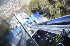 NordicFocus 20.02.2019, Innsbruck, Austria (AUT): Feature - FIS nordic world ski championships, ski jumping, training, Innsbruck (AUT). www.nordicfocus.com. © THIBAUT/NordicFocus. Every downloaded picture is fee-liable.