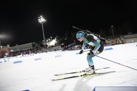 NordicFocus 20.02.2019, Minks-Raubichi, Belarus (BLR):Lou Jeanmonnot (FRA) - IBU Open European championships biathlon, individual women, Minsk-Raubichi (BLR). www.nordicfocus.com. © Manzoni/NordicFocus. Every downloaded picture is fee-liable.