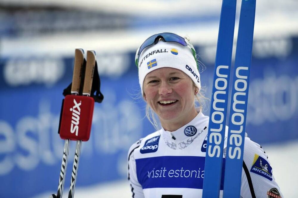 19.01.2019, Otepaeae, Estonia (EST):Maja Dahlqvist (SWE) - FIS world cup cross-country, individual sprint, Otepaeae (EST). www.nordicfocus.com. © Thibaut/NordicFocus. Every downloaded picture is fee-liable.