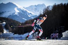 NordicFocus 01.01.2019, Val Mustair, Switzerland (SUI):Johannes Hoesflot Klaebo (NOR) - FIS world cup cross-country, tour de ski, individual sprint, Val Mustair (SUI). www.nordicfocus.com. © Modica/NordicFocus. Every downloaded picture is fee-liable.