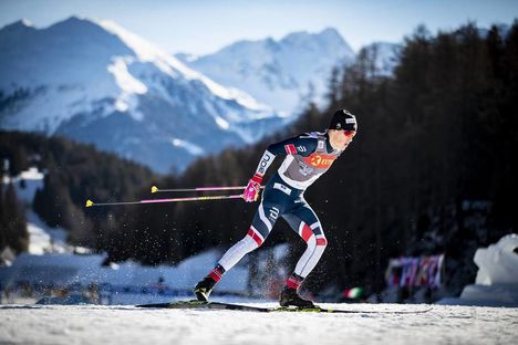 NordicFocus 01.01.2019, Val Mustair, Switzerland (SUI):Johannes Hoesflot Klaebo (NOR) - FIS world cup cross-country, tour de ski, individual sprint, Val Mustair (SUI). www.nordicfocus.com. © Modica/NordicFocus. Every downloaded picture is fee-liable.