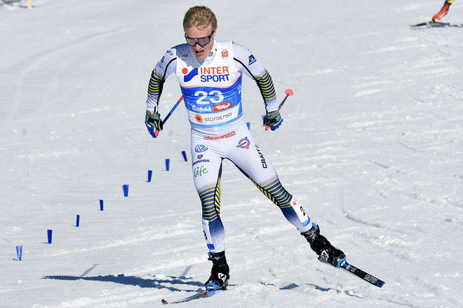 JENS BURMAN gjorde en jättefin insats och slutade 10:a på 30 km skiathlon i VM i Seefeld. Foto/rights: ROLF ZETTERBERG/kekstock.com