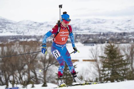 NordicFocus 14.02.2019, Soldier Hollow, United States of America (USA):Margarita Vasileva (RUS) - IBU world cup biathlon, sprint women, Soldier Hollow (USA). www.nordicfocus.com. © Manzoni/NordicFocus. Every downloaded picture is fee-liable.