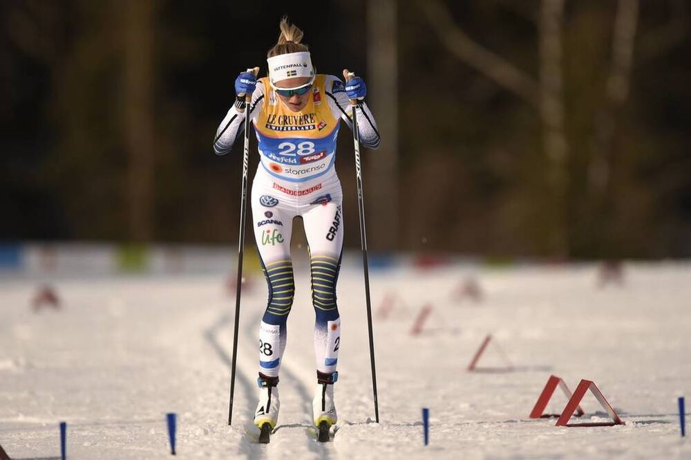 26.02.2019, Seefeld, Austria (AUT):Frida Karlsson (SWE) - FIS nordic world ski championships, cross-country, 10km women, Seefeld (AUT). www.nordicfocus.com. © THIBAUT/NordicFocus. Every downloaded picture is fee-liable.
