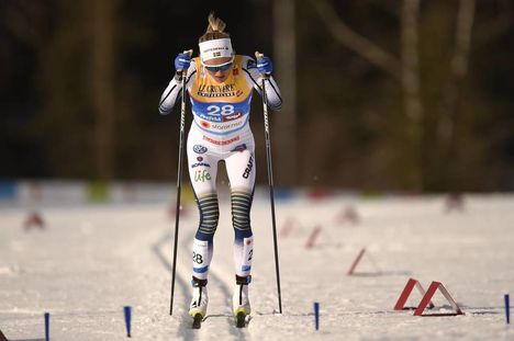 NordicFocus 26.02.2019, Seefeld, Austria (AUT):Frida Karlsson (SWE) - FIS nordic world ski championships, cross-country, 10km women, Seefeld (AUT). www.nordicfocus.com. © THIBAUT/NordicFocus. Every downloaded picture is fee-liable.