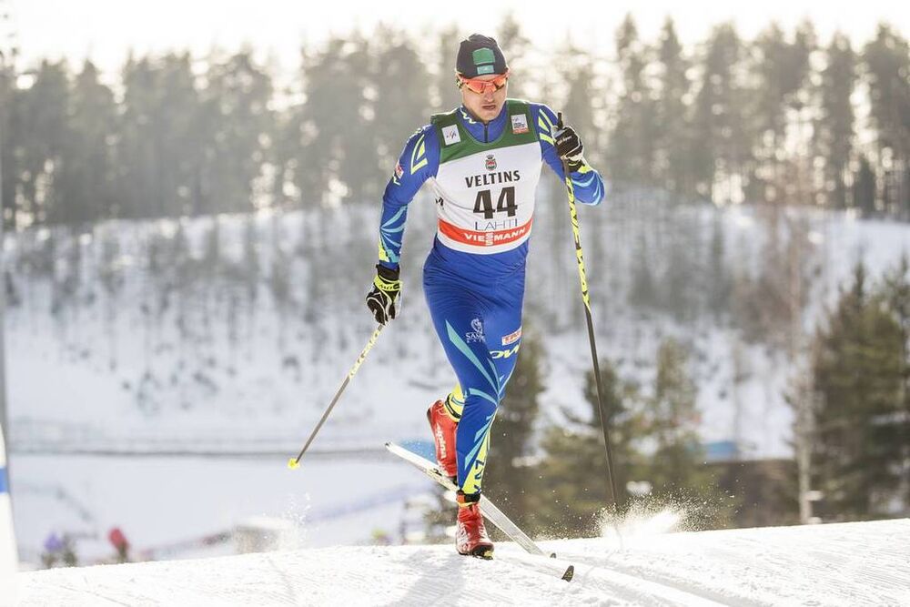 04.03.2018, Lahti, Finland (FIN):Alexey Poltoranin (KAZ) - FIS world cup cross-country, 15km men, Lahti (FIN). www.nordicfocus.com. © Modica/NordicFocus. Every downloaded picture is fee-liable.
