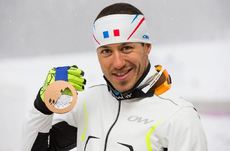 NordicFocus 21.02.2014, Sochi, Russia (RUS): Robin Duvillard (FRA), Rossignol, One Way- XXII. Olympic Winter Games Sochi 2014, cross-country, medals, Sochi (RUS). www.nordicfocus.com. © NordicFocus. Every downloaded picture is fee-liable.