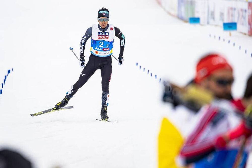 02.03.2019, Seefeld, Austria (AUT):Akito Watabe (JPN) - FIS nordic world ski championships, nordic combined, team HS109/4x5km, Seefeld (AUT). www.nordicfocus.com. © Modica/NordicFocus. Every downloaded picture is fee-liable.