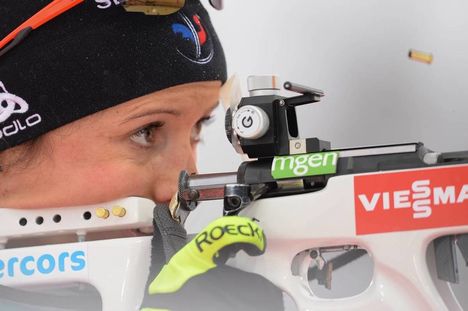 NordicFocus 08.03.2019, Oestersund, Sweden (SWE):Celia Aymonier (FRA) - IBU world championships biathlon, sprint women, Oestersund (SWE). www.nordicfocus.com. © Tumashov/NordicFocus. Every downloaded picture is fee-liable.