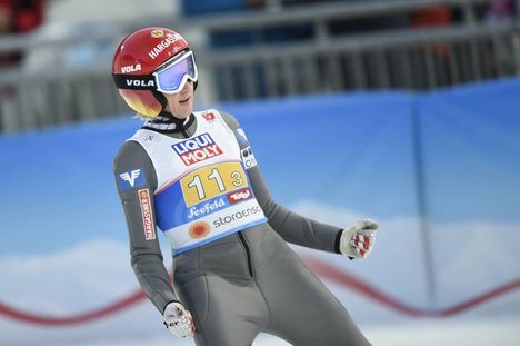 NordicFocus 02.03.2019, Seefeld, Austria (AUT):Daniela Iraschko Stolz (AUT) - FIS nordic world ski championships, ski jumping, mixed team HS109, Seefeld (AUT). www.nordicfocus.com. © THIBAUT/NordicFocus. Every downloaded picture is fee-liable.