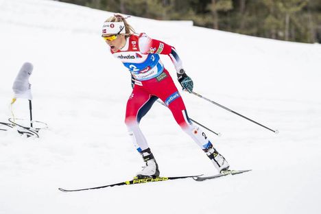 NordicFocus 02.03.2019, Seefeld, Austria (AUT):Therese Johaug (NOR) - FIS nordic world ski championships, cross-country, mass women, Seefeld (AUT). www.nordicfocus.com. © Modica/NordicFocus. Every downloaded picture is fee-liable.