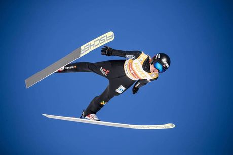 NordicFocus 10.03.2019, Oslo, Norway (NOR):Maren Lundby (NOR) - FIS world cup ski jumping ladies, individual HS134, Oslo (NOR). www.nordicfocus.com. © Modica/NordicFocus. Every downloaded picture is fee-liable.